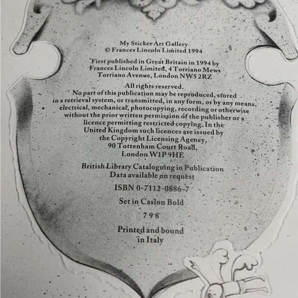 3 Children's Art Books Sticker Art Gallery Art Lab Book of Art - Picture 7 of 10